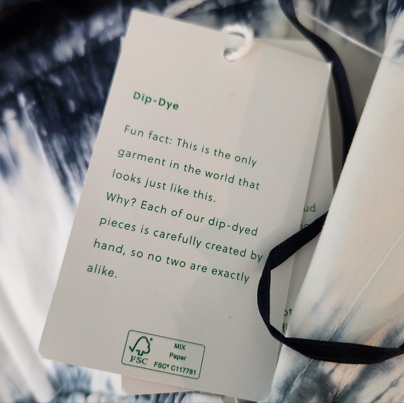 J. Crew Strapless drop-waist dress in dip-dye - Picture 7 of 9